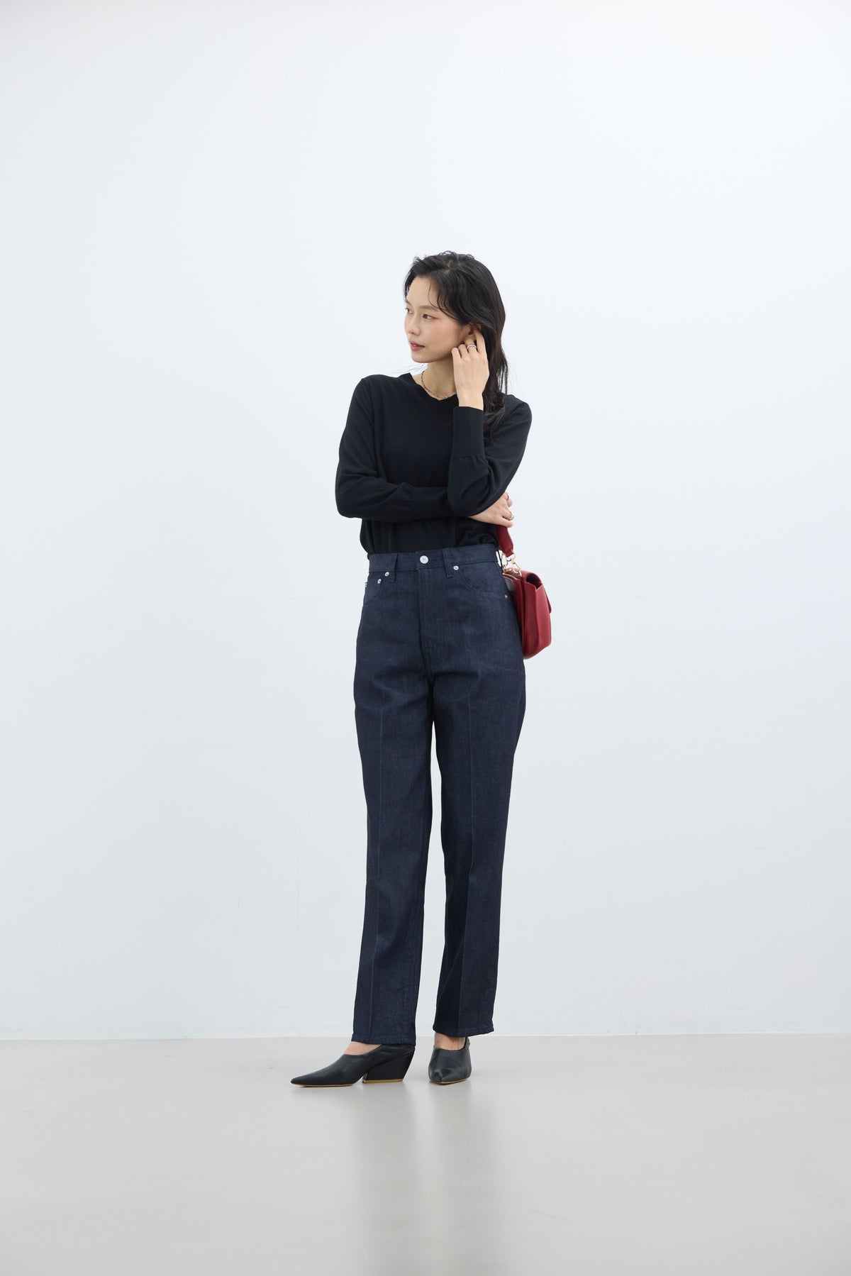 Highrise Straight / ハイライズストレート（RIGID BLUE）