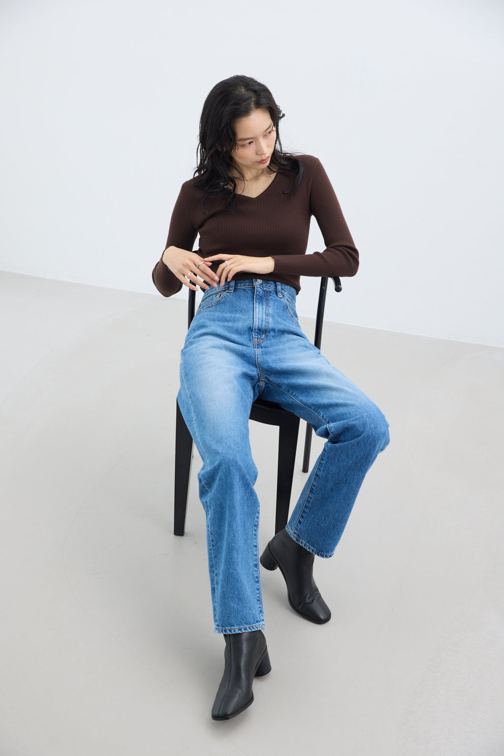 The Straight /ストレート （MID BLUE）