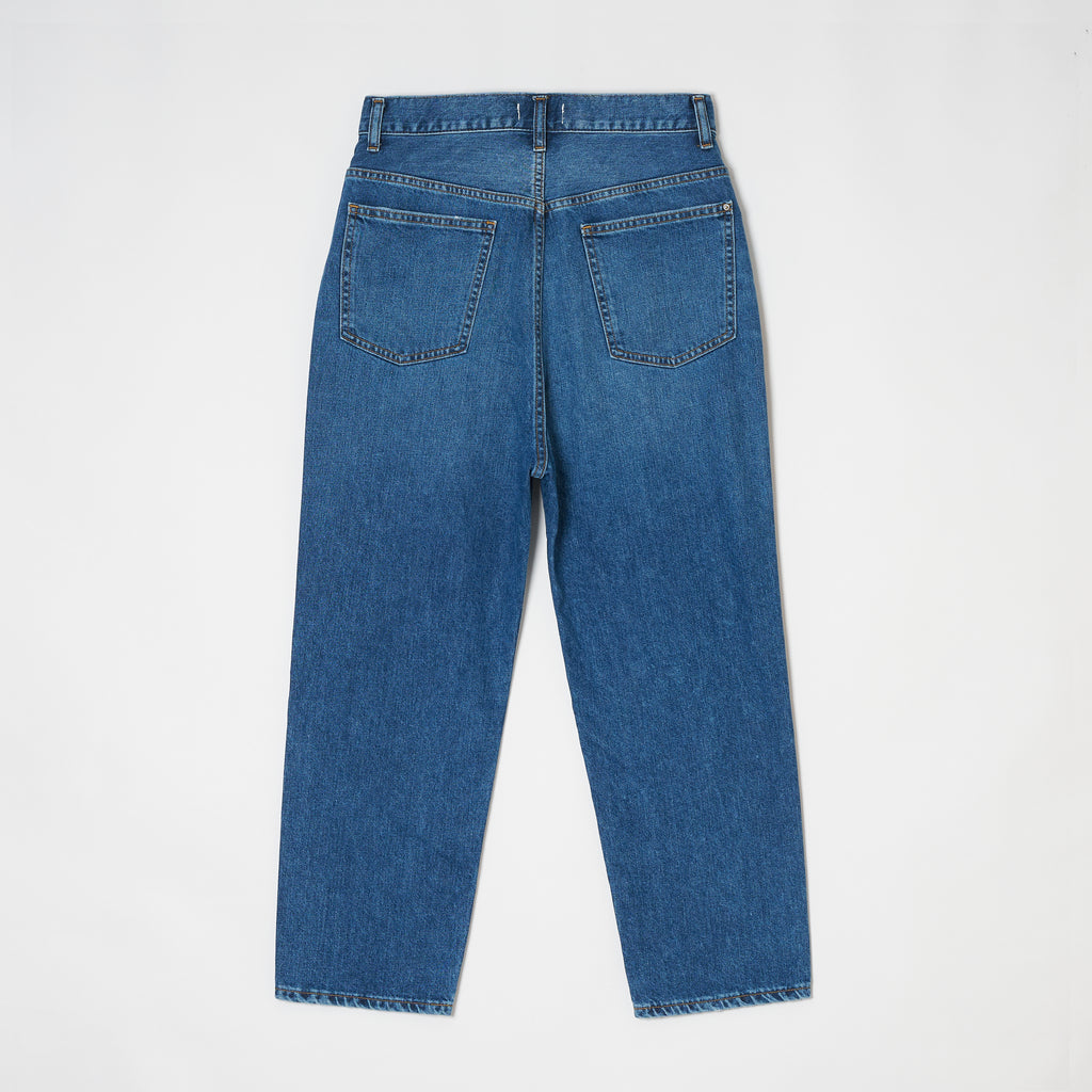 SALUU Straight ankle / サルー ストレートアンクル（MID BLUE）