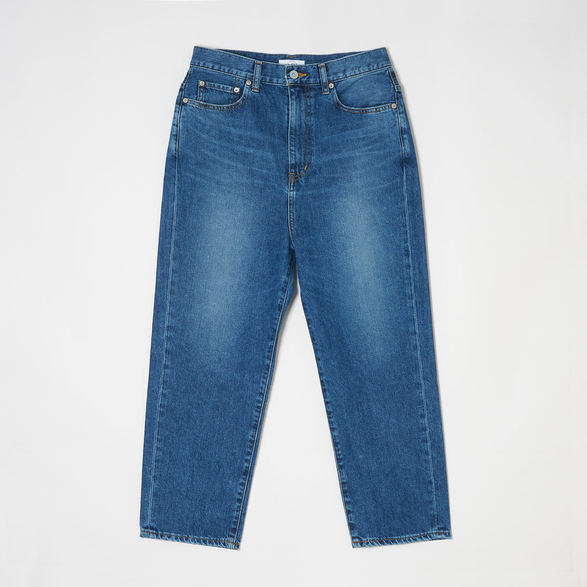 SALUU Straight ankle / サルー ストレートアンクル（MID BLUE）